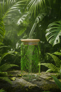 TropiLeaf Glass Tumbler
