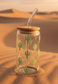 Desert Bloom Glass Tumbler