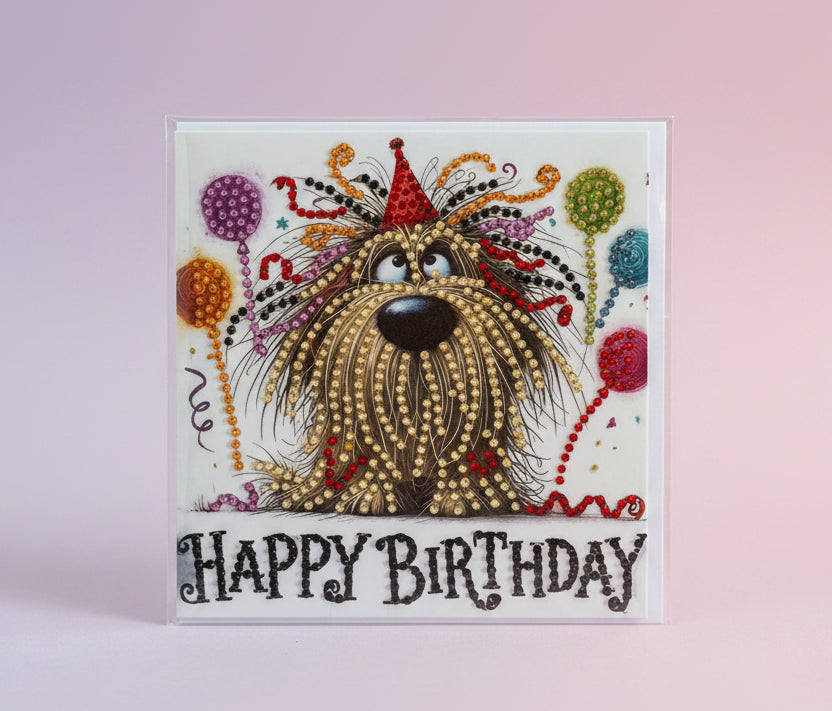 Party Pup Birthday Card