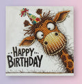 Birthday Giraffe Celebration Card
